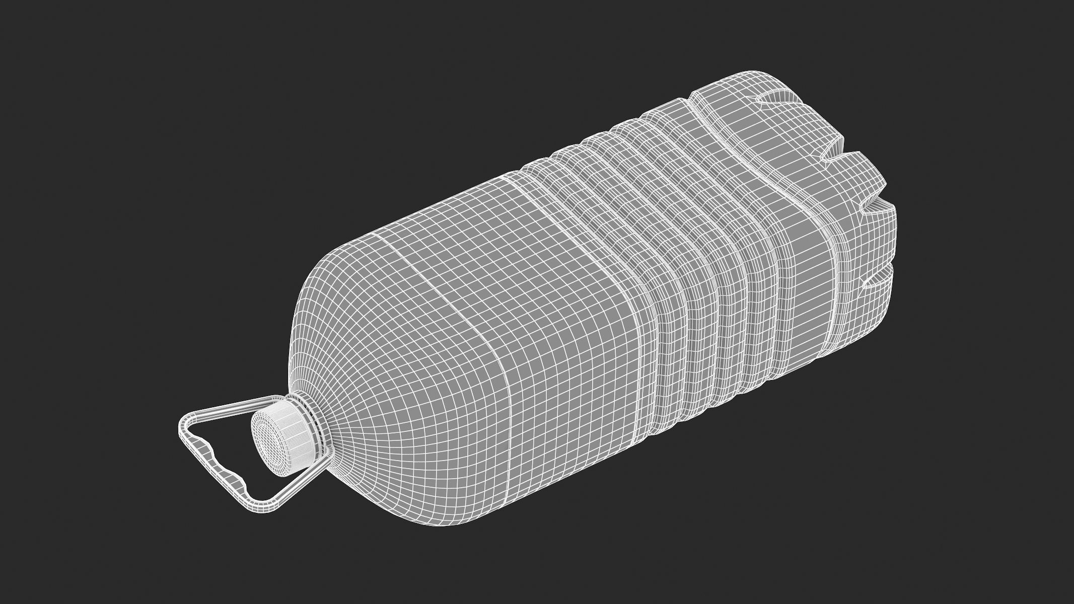 4 Water Bottles Collection 3D model_78