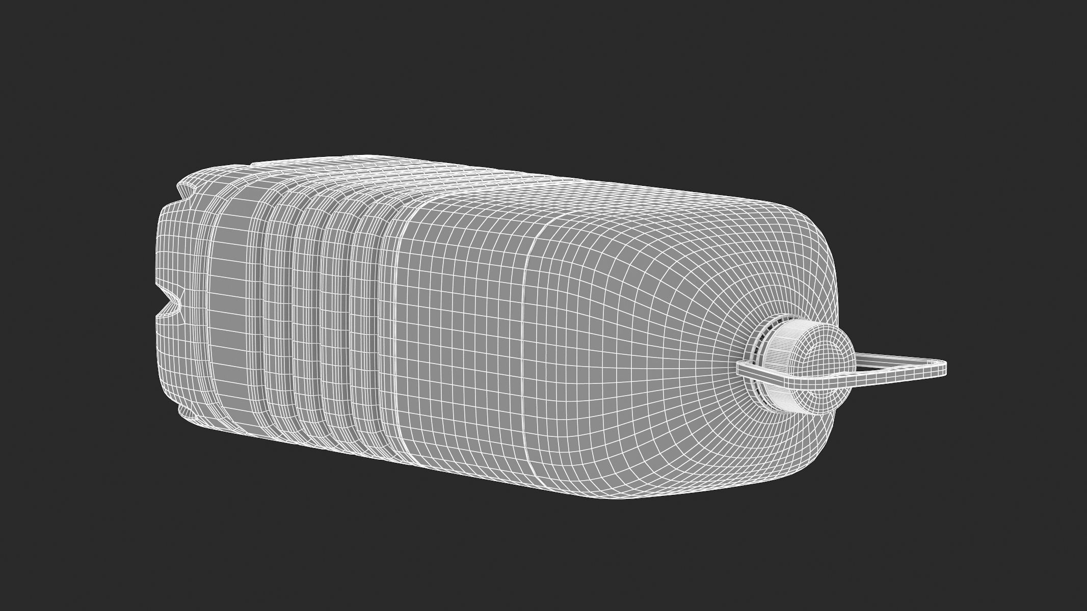 4 Water Bottles Collection 3D model_77