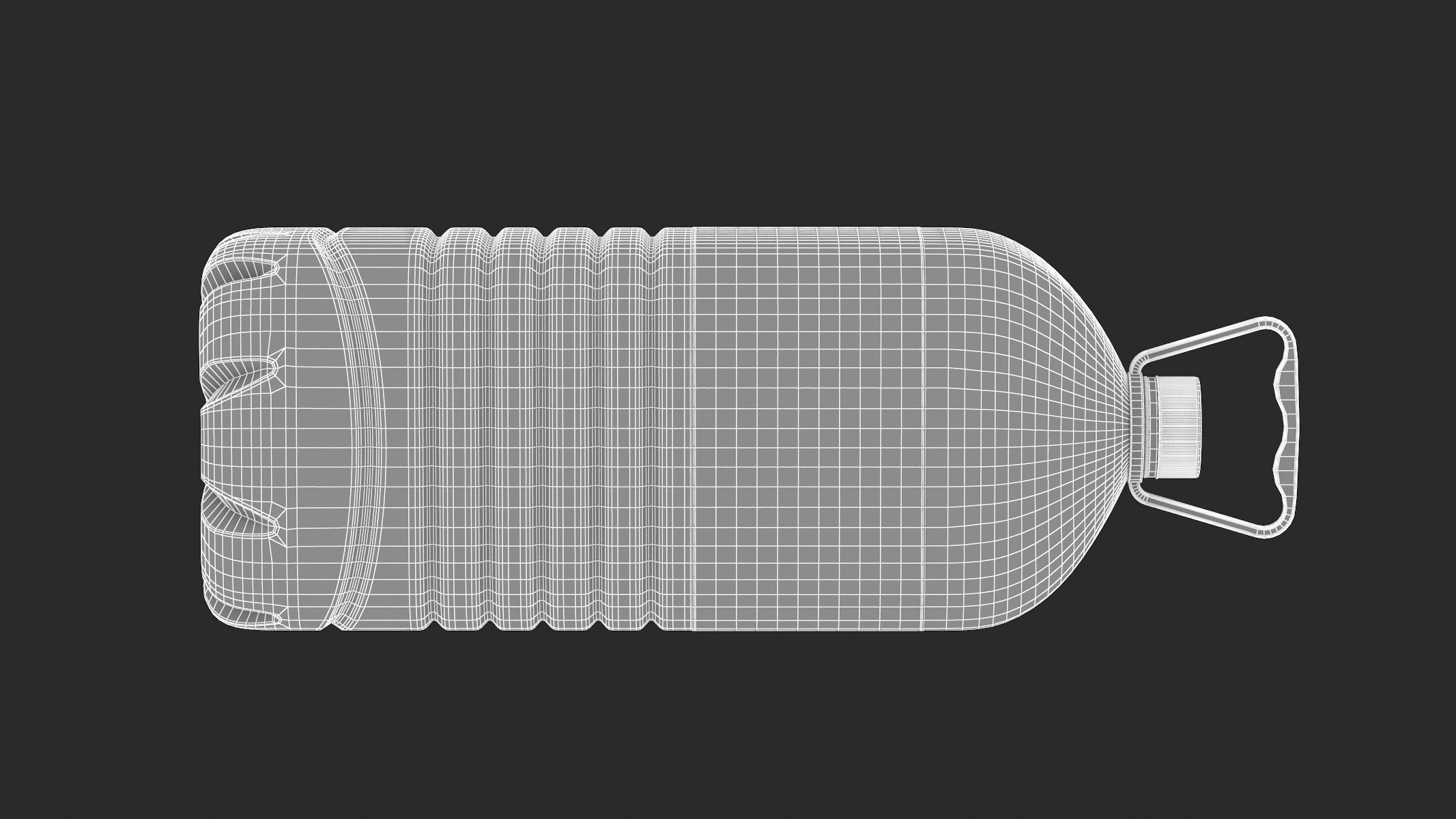 4 Water Bottles Collection 3D model_76