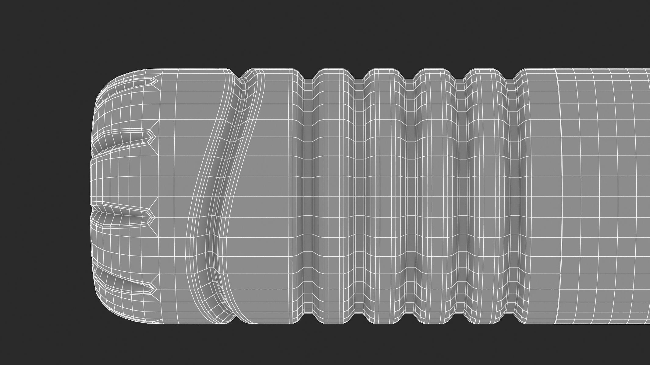 4 Water Bottles Collection 3D model_18