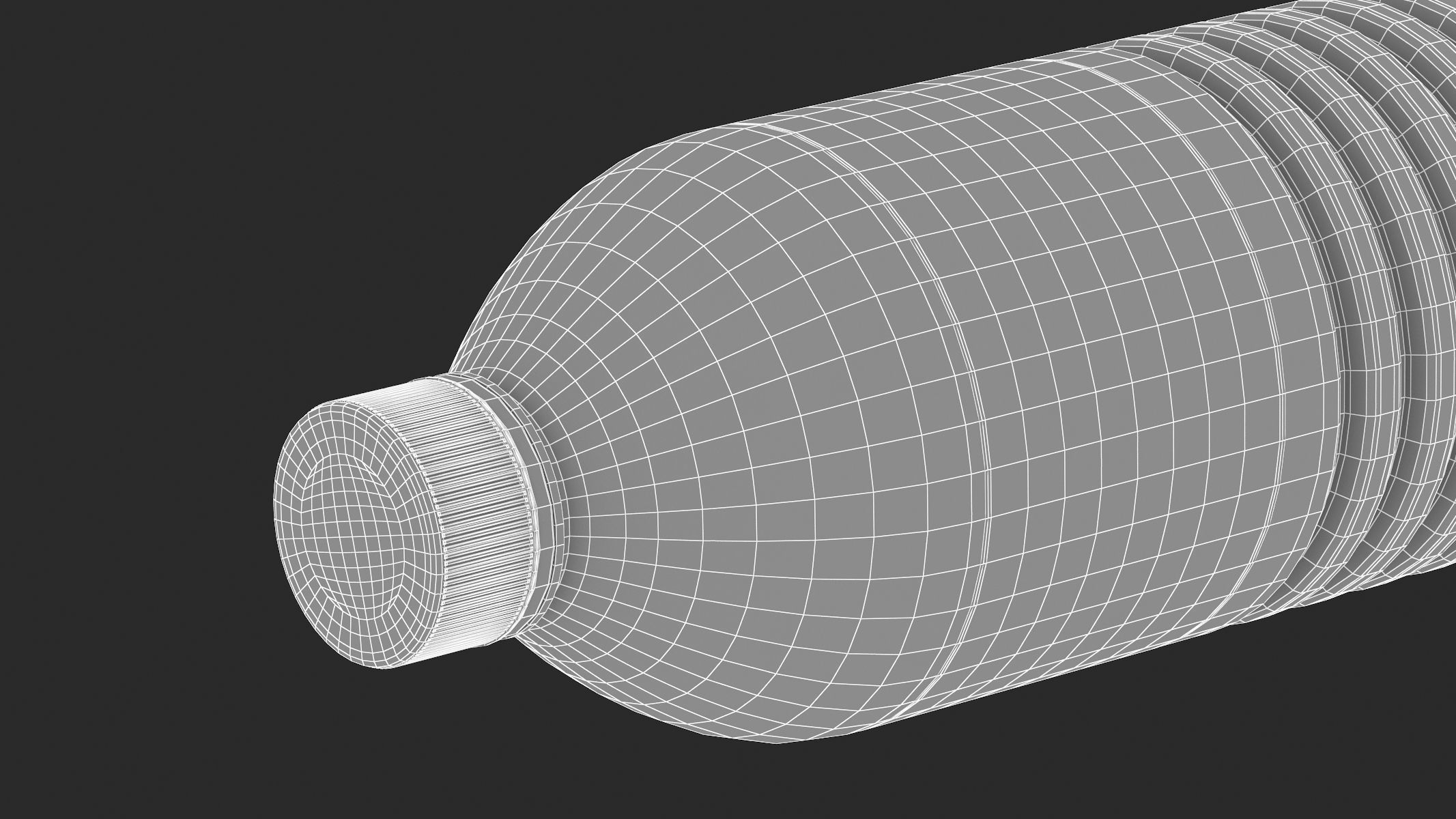 4 Water Bottles Collection 3D model_40