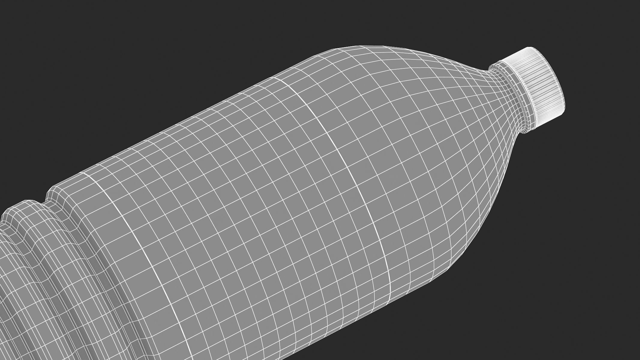 4 Water Bottles Collection 3D model_21