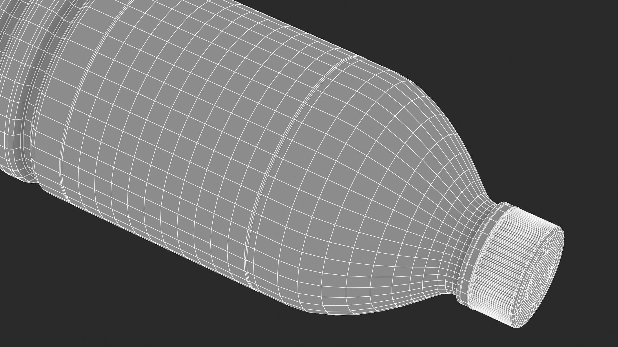 4 Water Bottles Collection 3D model_62