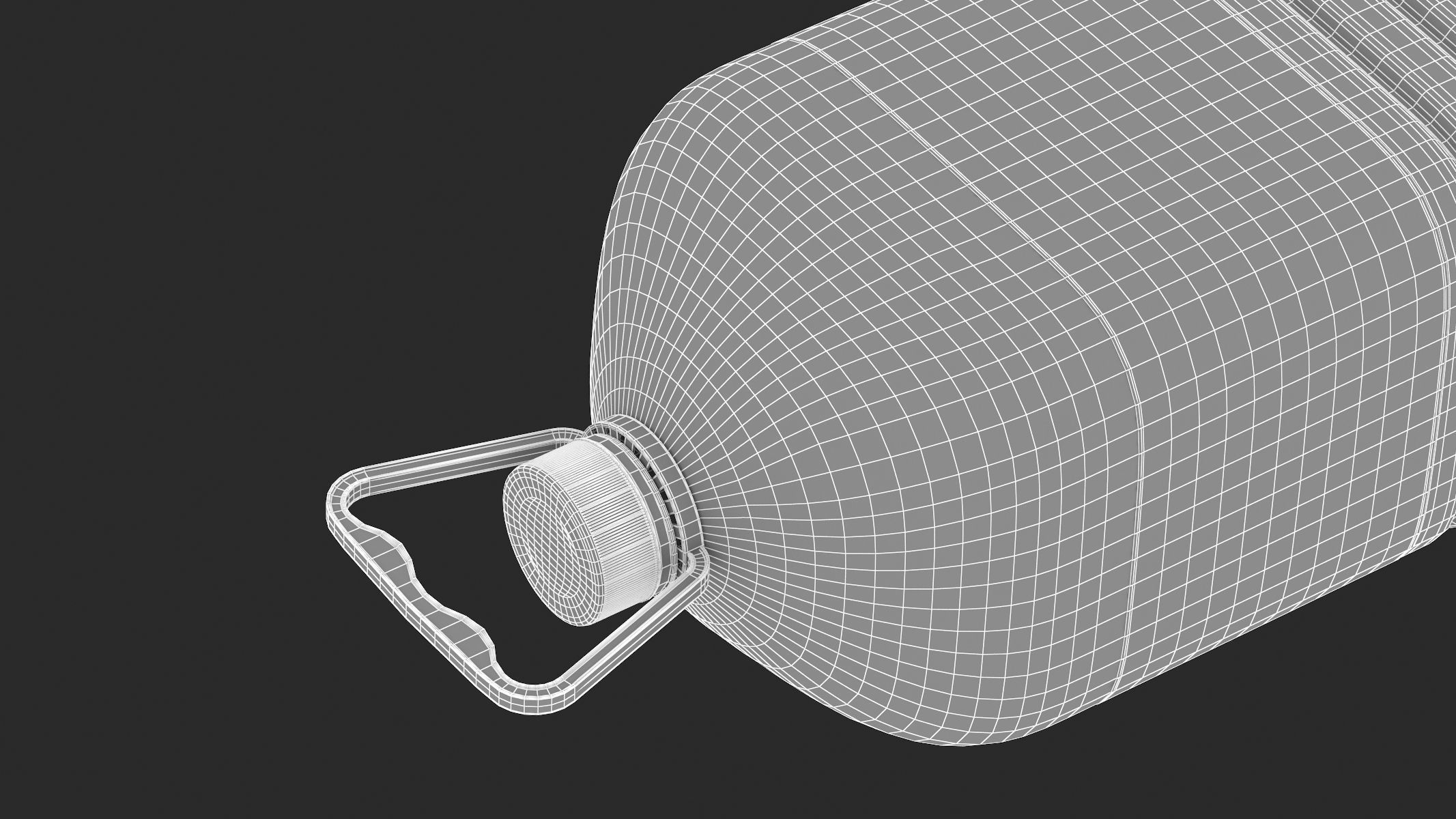 4 Water Bottles Collection 3D model_83