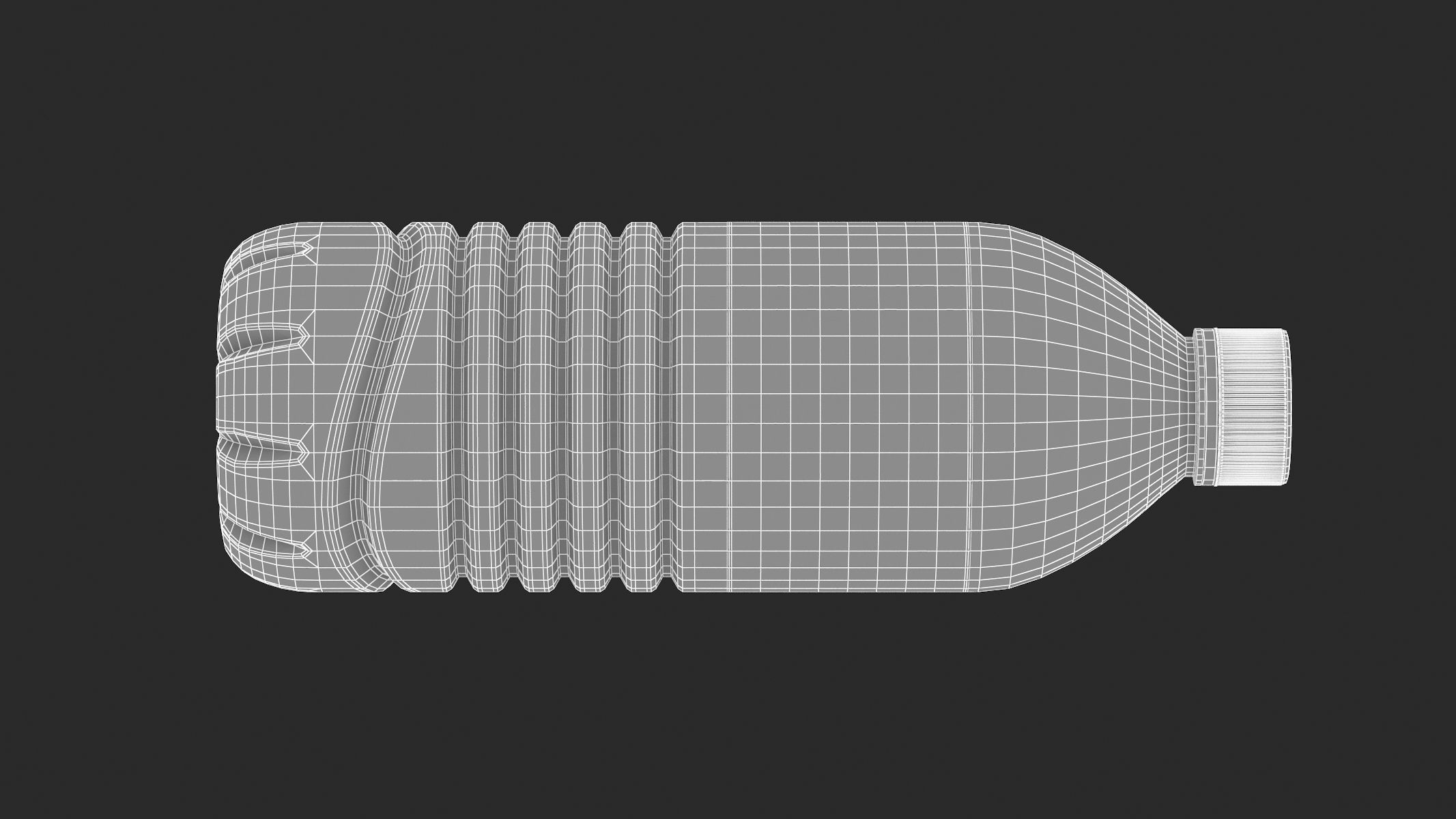 4 Water Bottles Collection 3D model_34