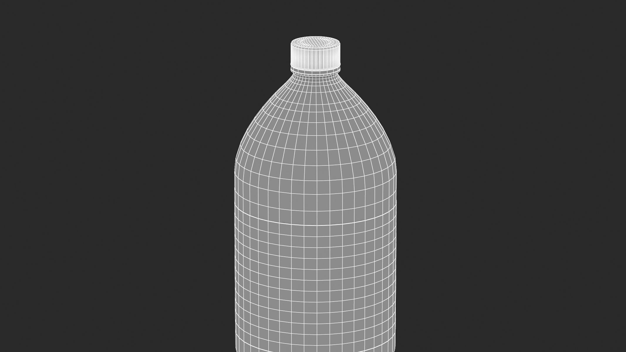 4 Water Bottles Collection 3D model_17
