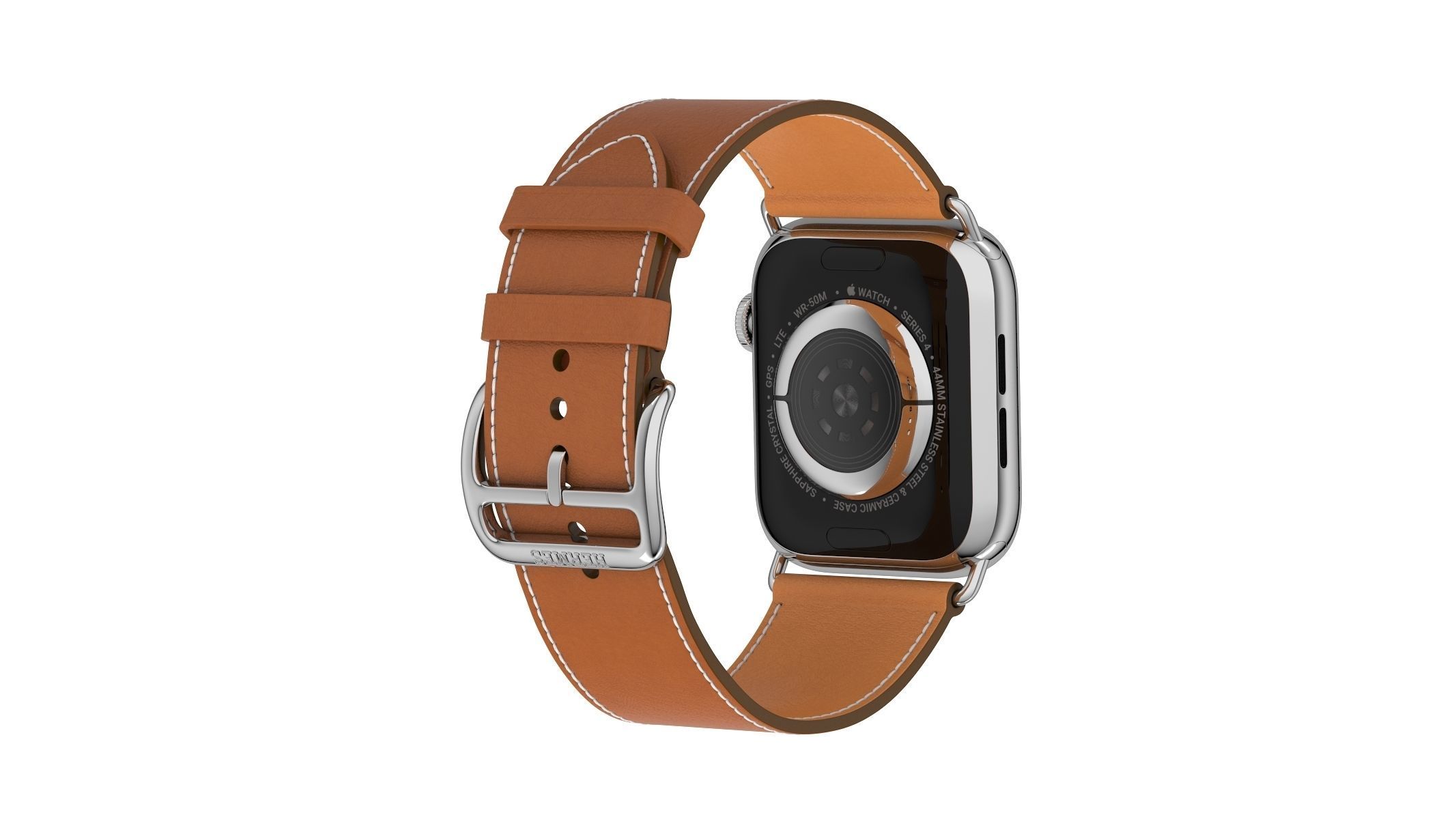 Apple Watch Hermes Series 4 and 5 3D model_5