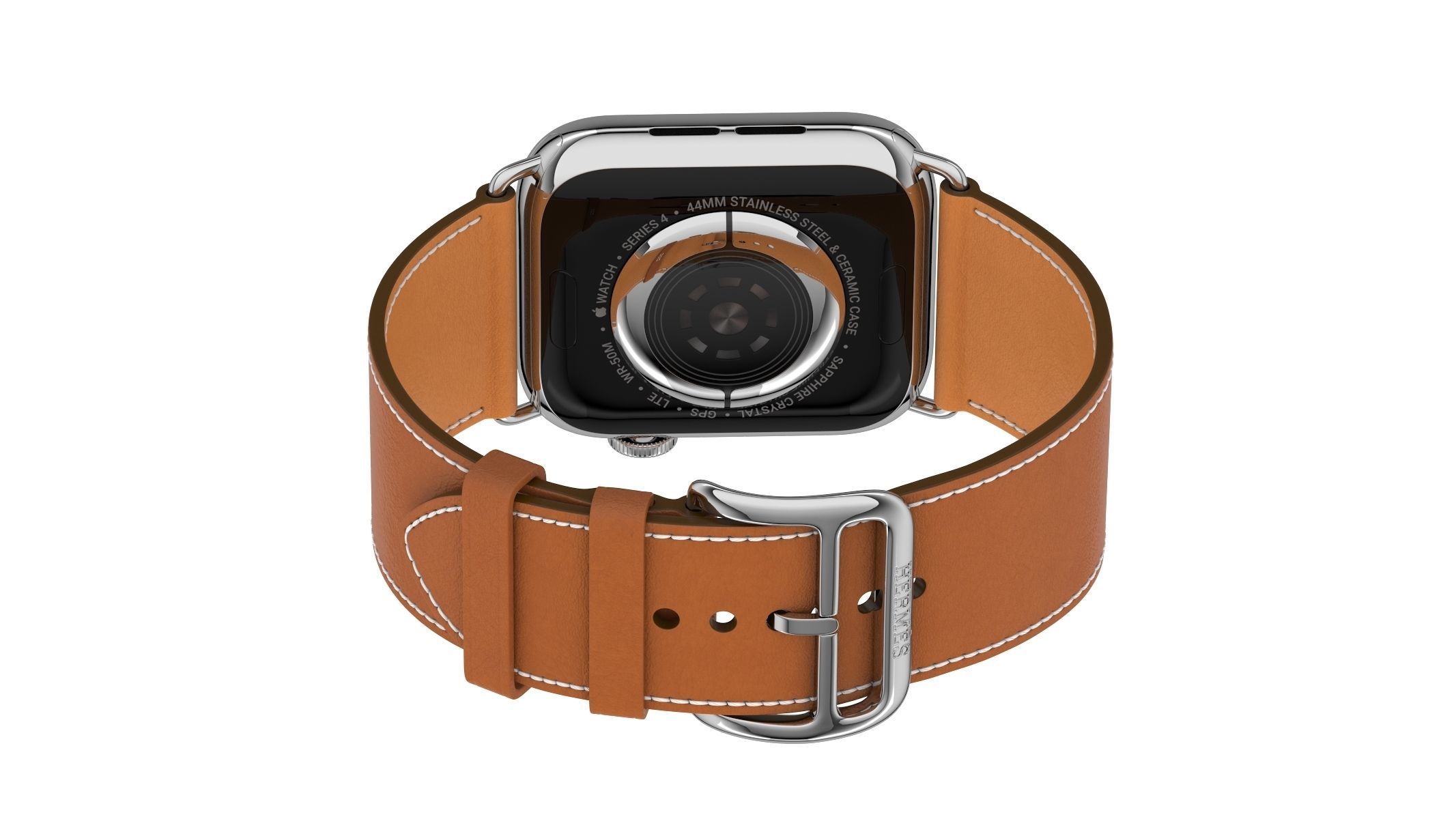 Apple Watch Hermes Series 4 and 5 3D model_8