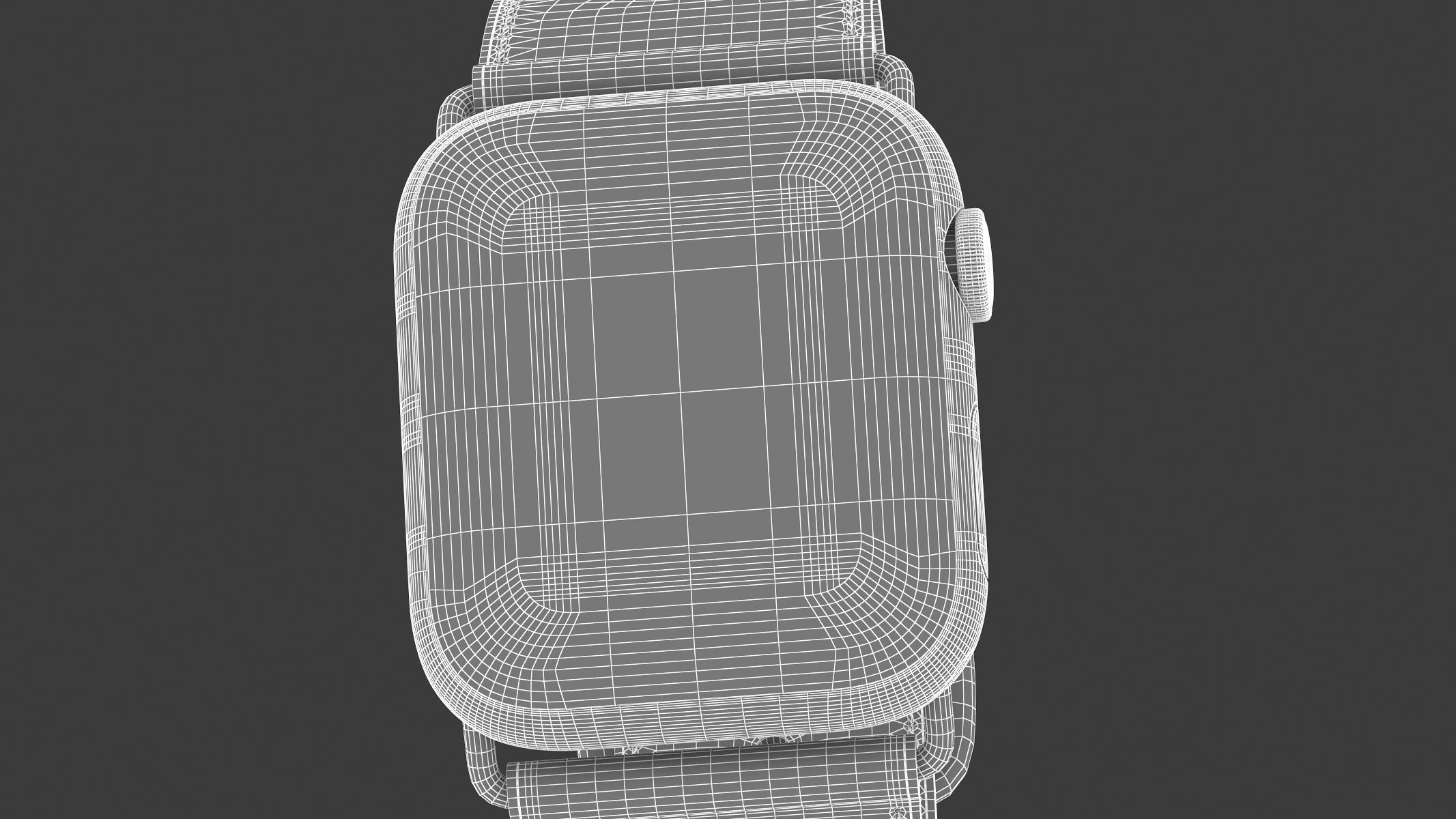 Apple Watch Hermes Series 4 and 5 3D model_12