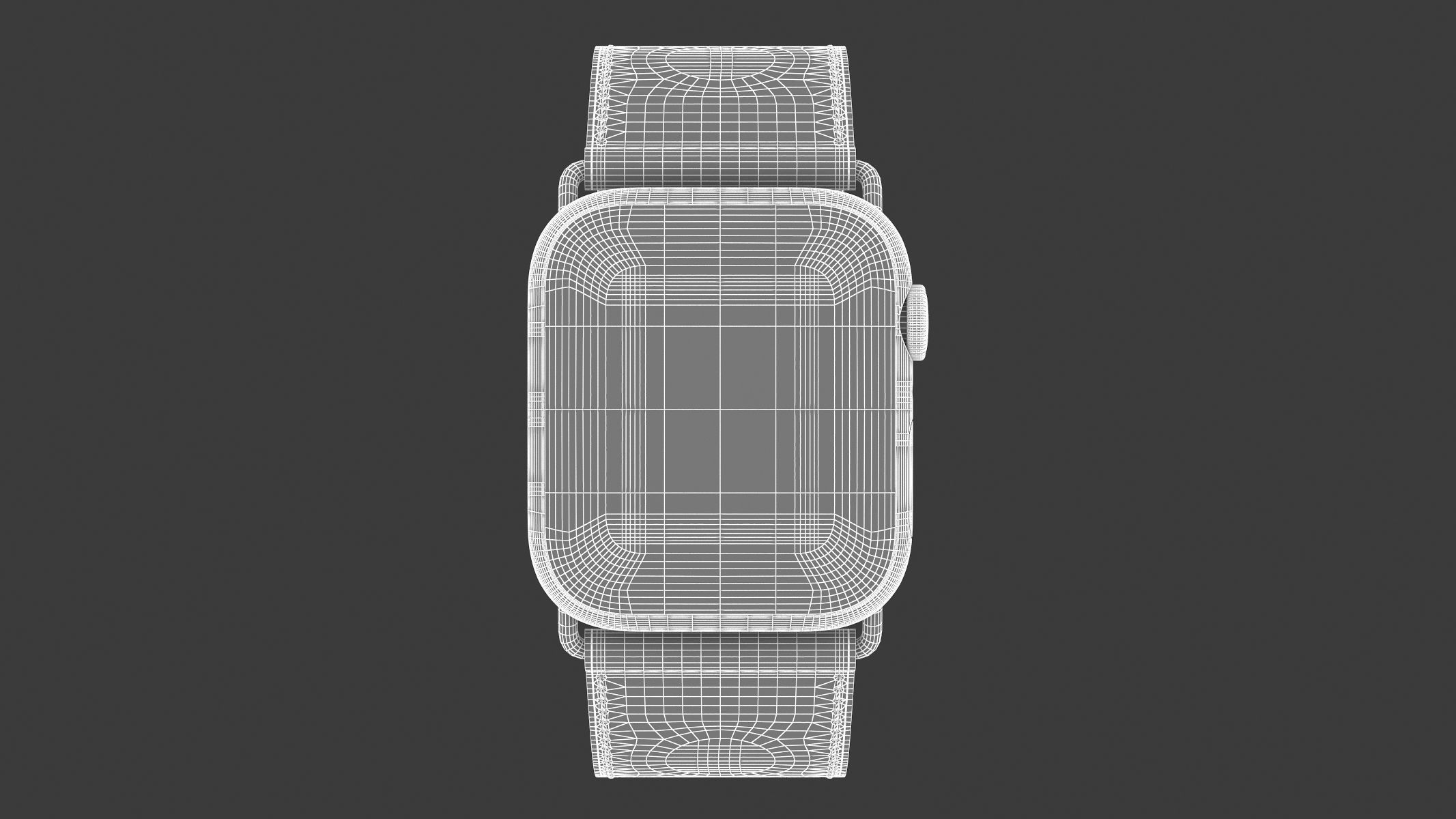 Apple Watch Hermes Series 4 and 5 3D model_10