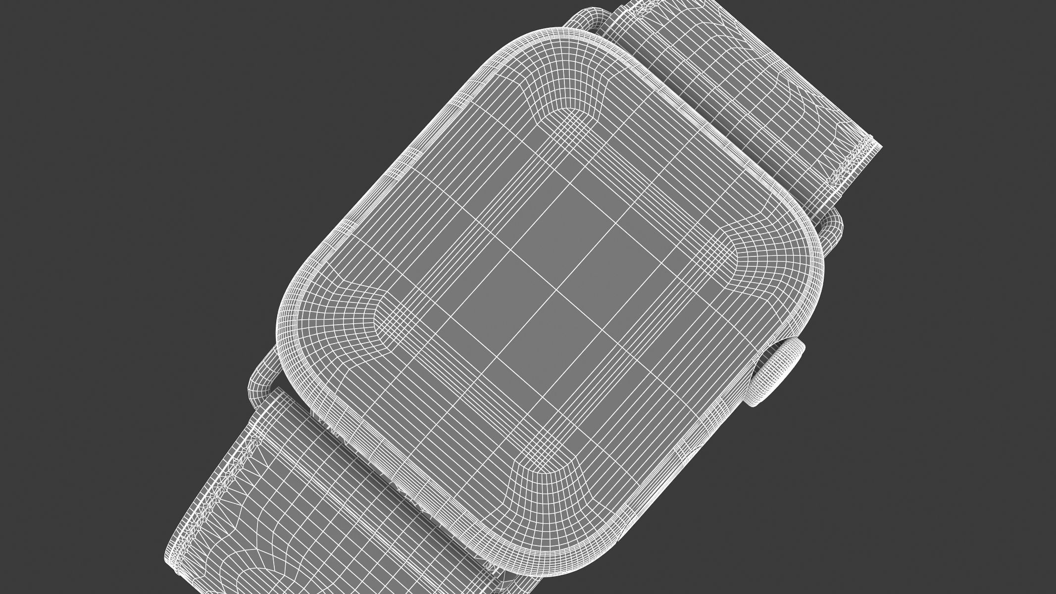 Apple Watch Hermes Series 4 and 5 3D model_13