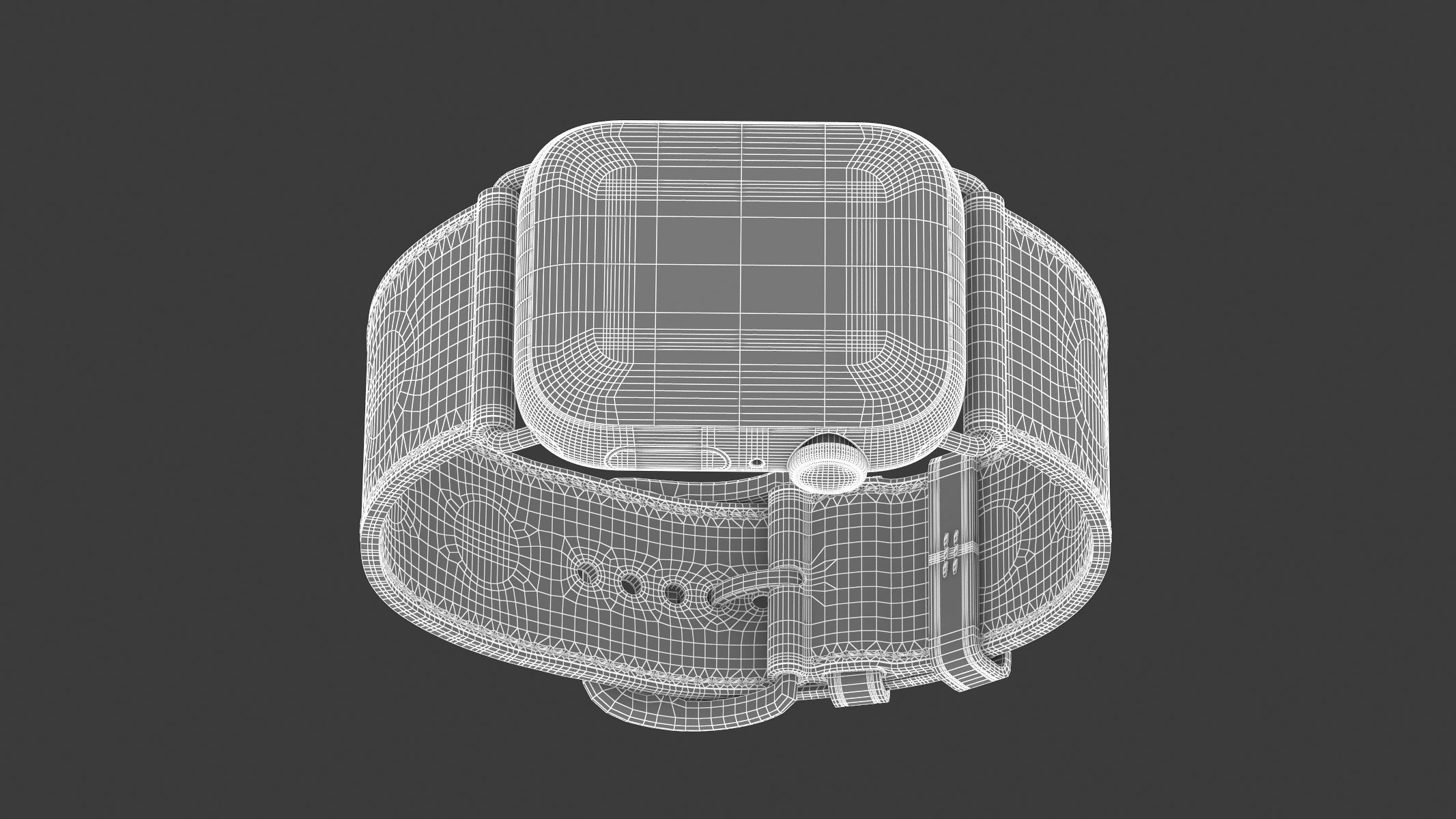 Apple Watch Hermes Series 4 and 5 3D model_17