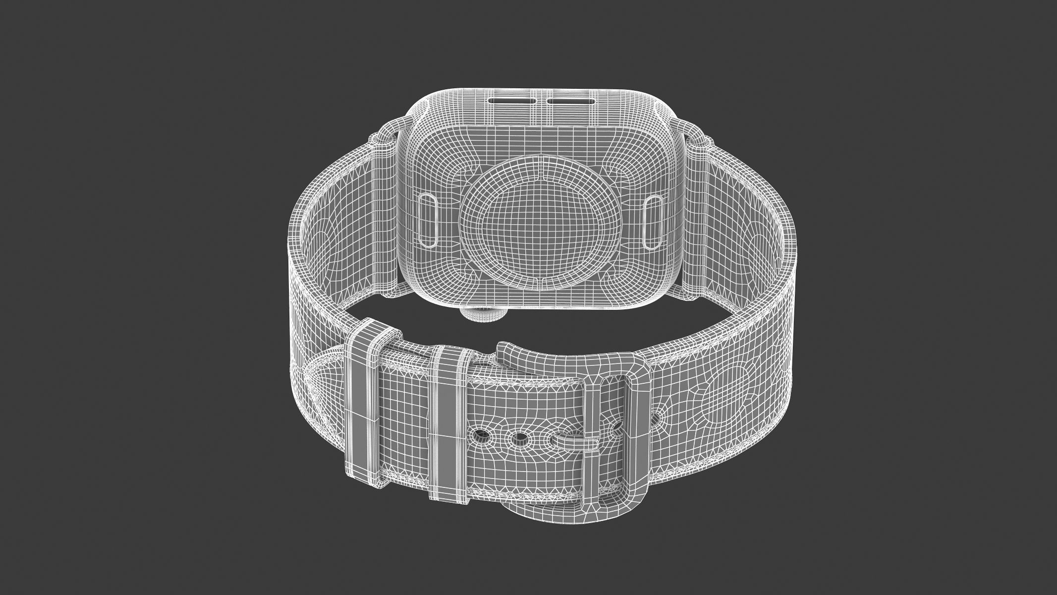 Apple Watch Hermes Series 4 and 5 3D model_18
