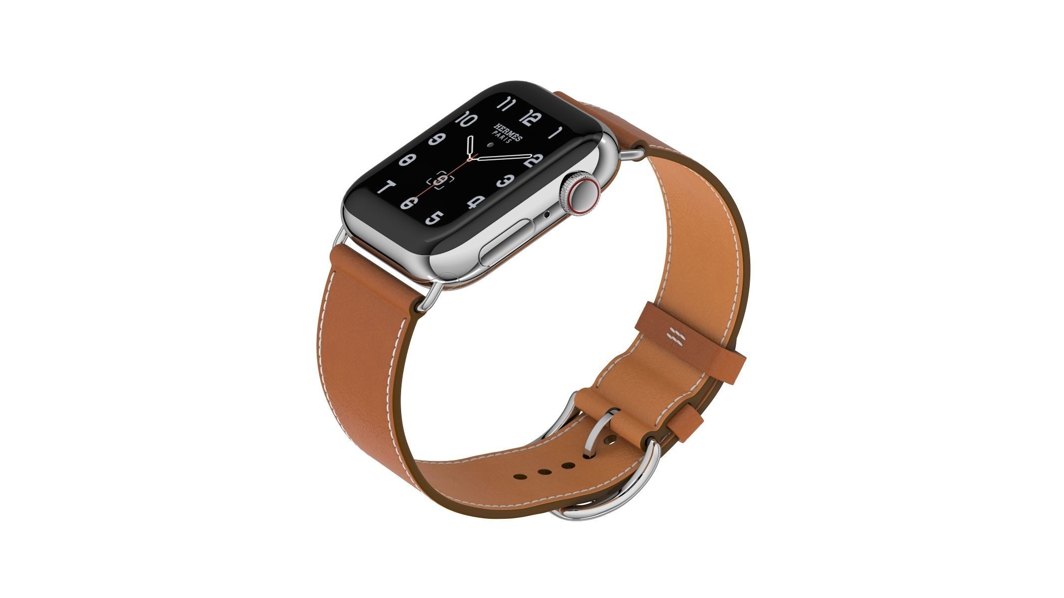 Apple Watch Hermes Series 4 and 5 3D model_9