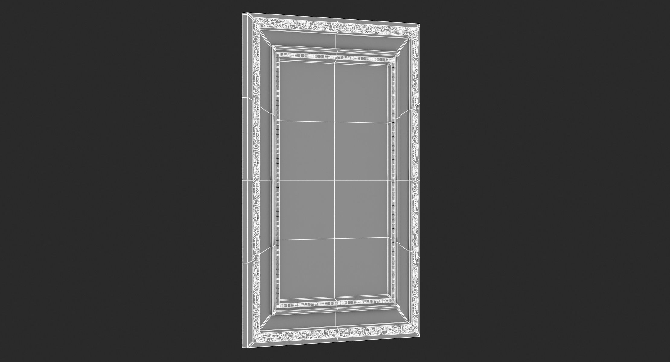 Classic Frame 04 3D model_6
