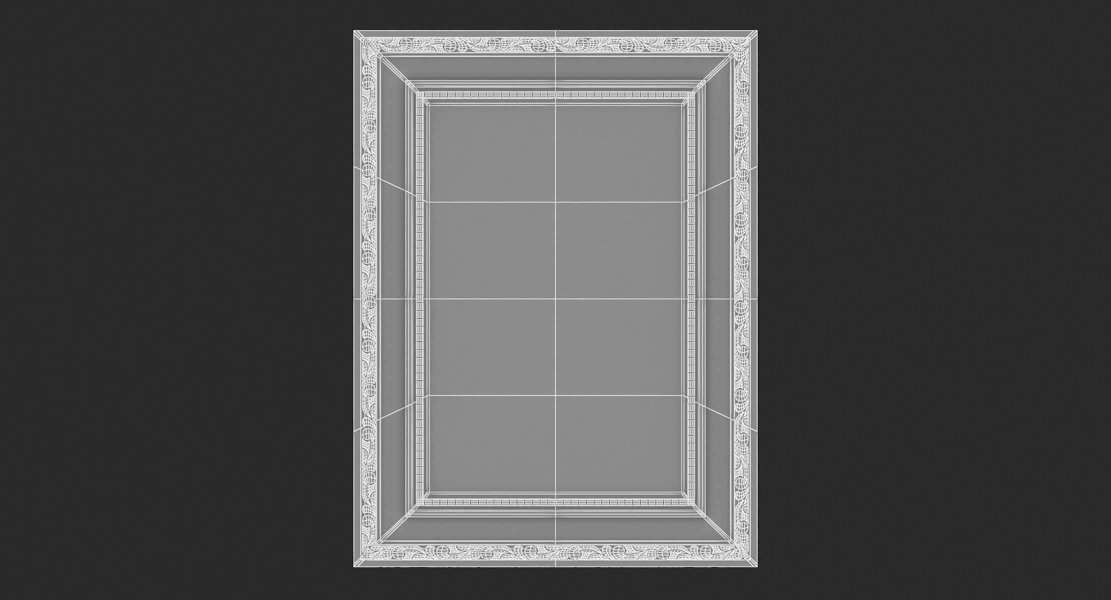 Classic Frame 04 3D model_5