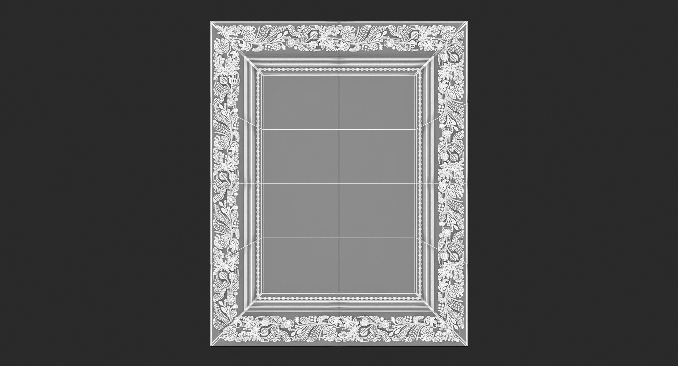 Classic Frame 05 3D model_5