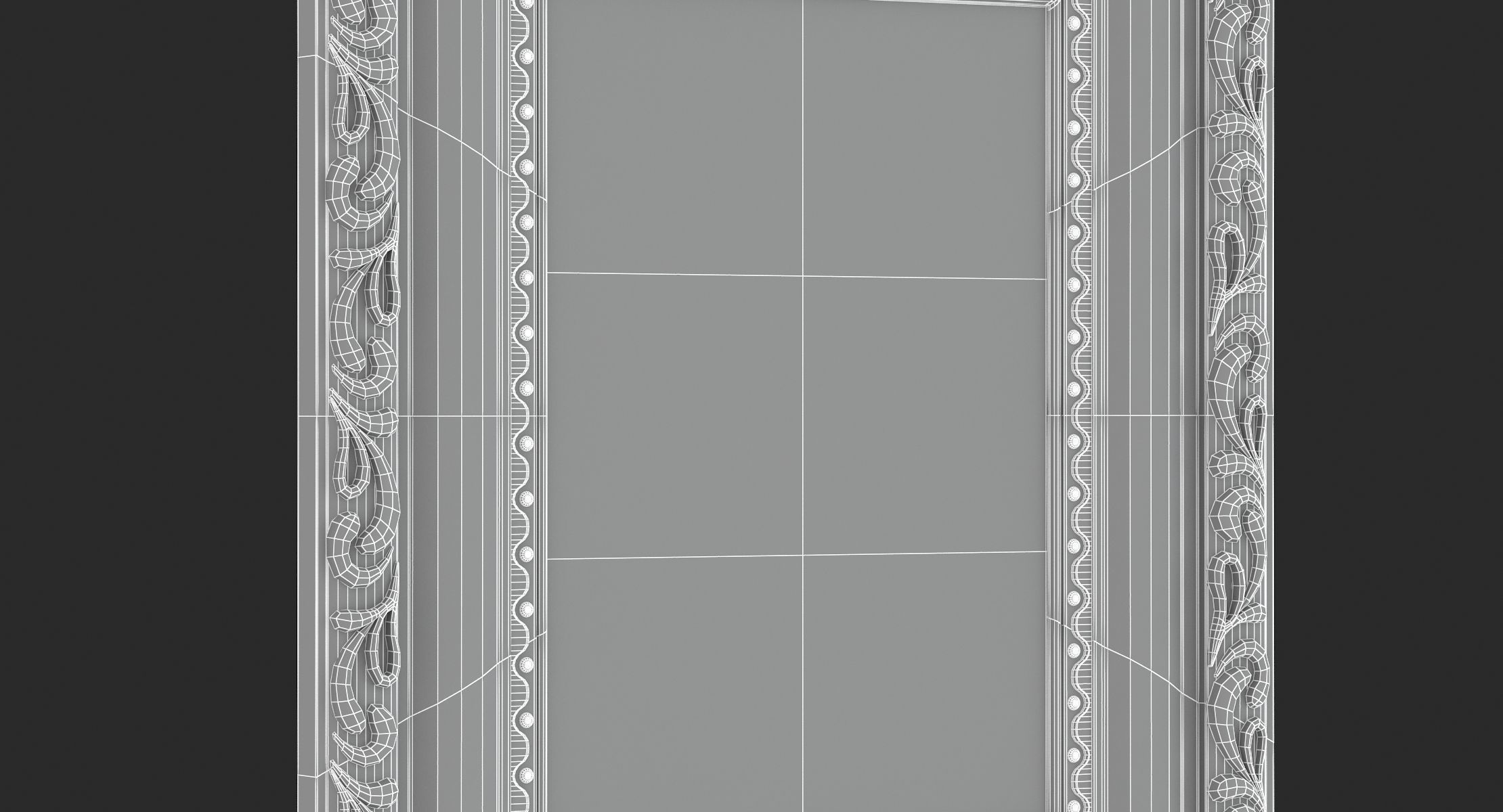 Classic Frame 09  3D model_9