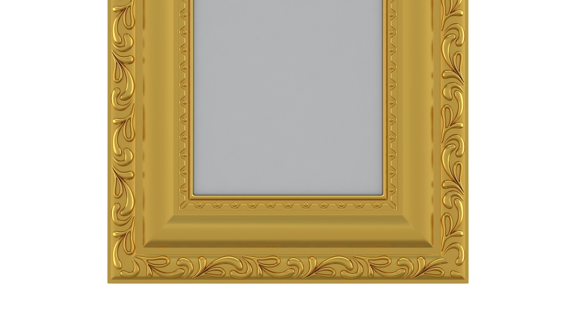 Classic Frame 09  3D model_3