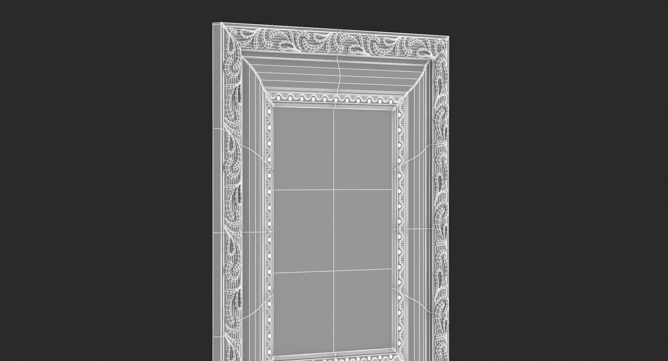 Classic Frame 09  3D model_6