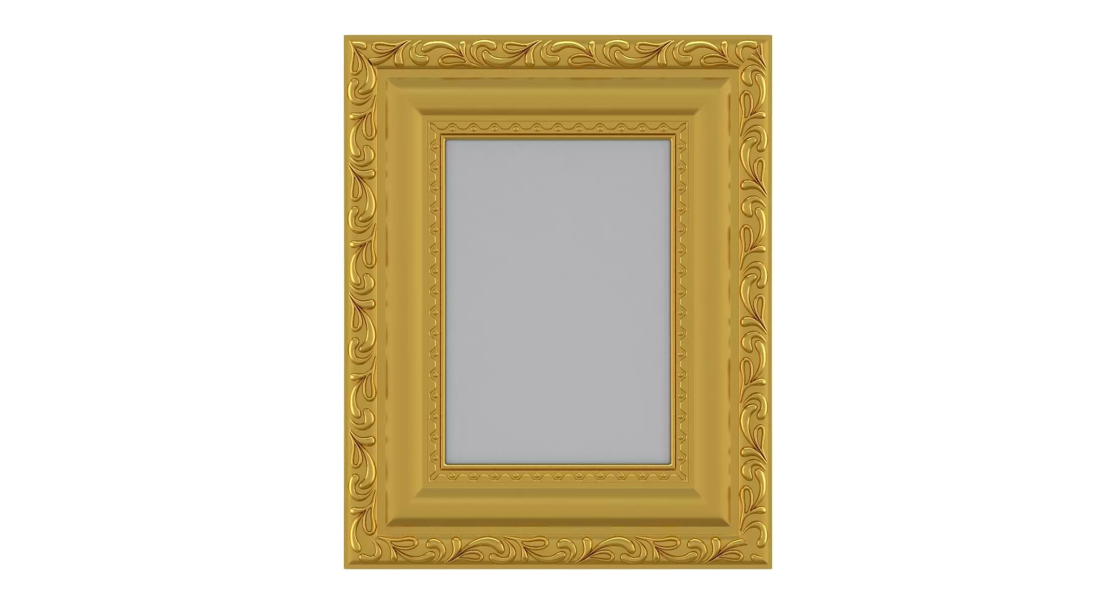 Classic Frame 09  3D model_0