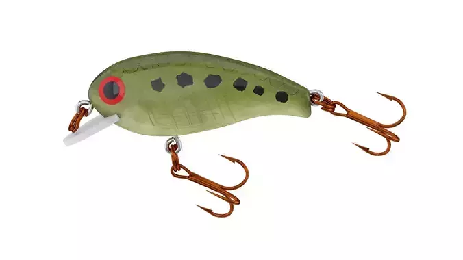 Rebel Super Teeny Wee-R Lure 3D model