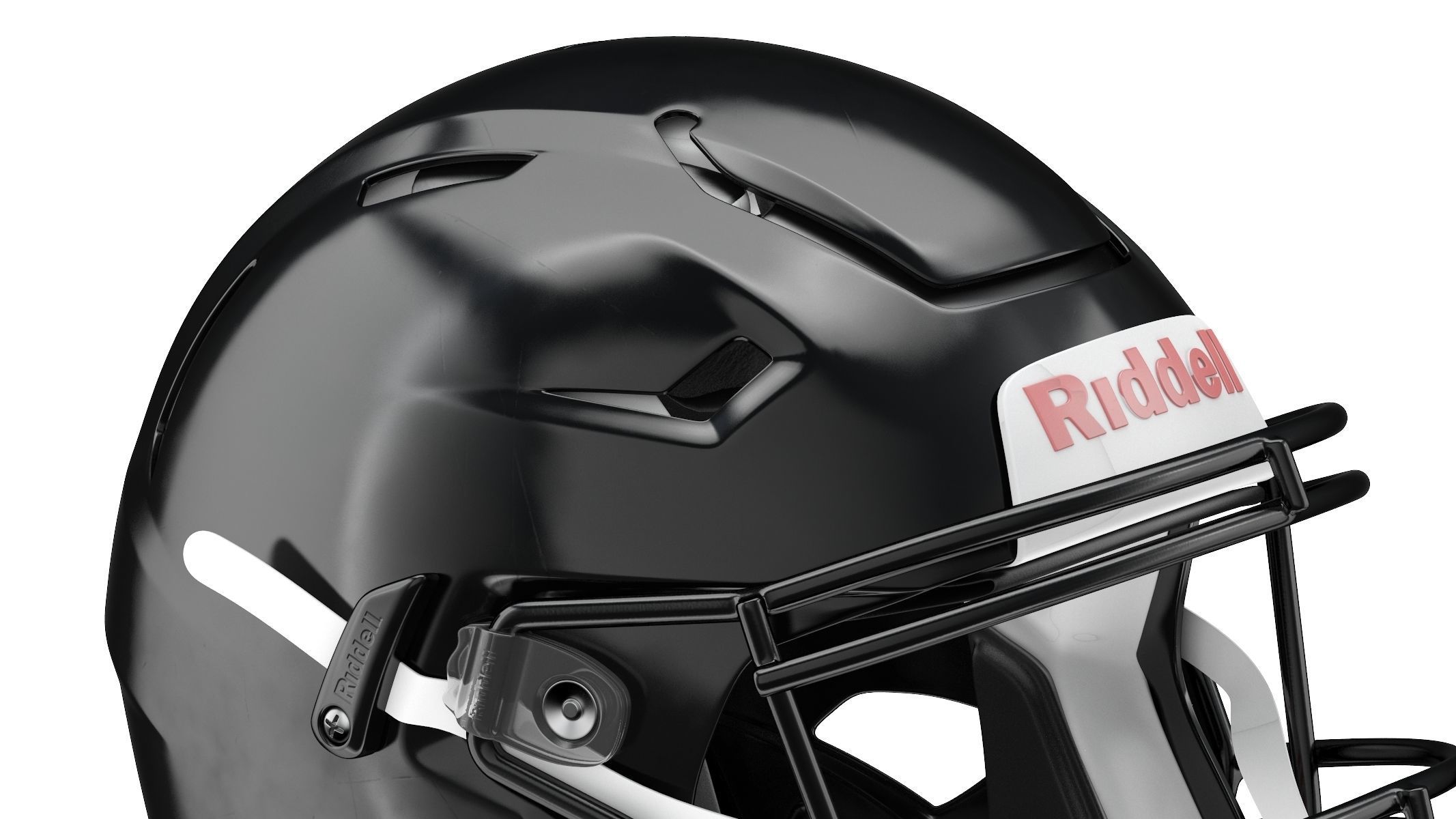 Riddell SpeedFlex Adult Football Helmet with Facemask 3D model_6