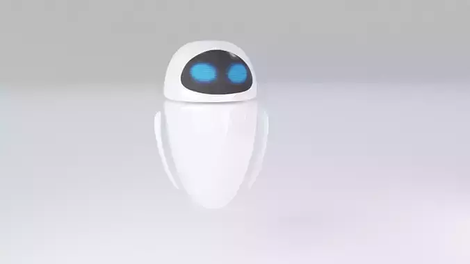 Eve from Wall-E 3D model
