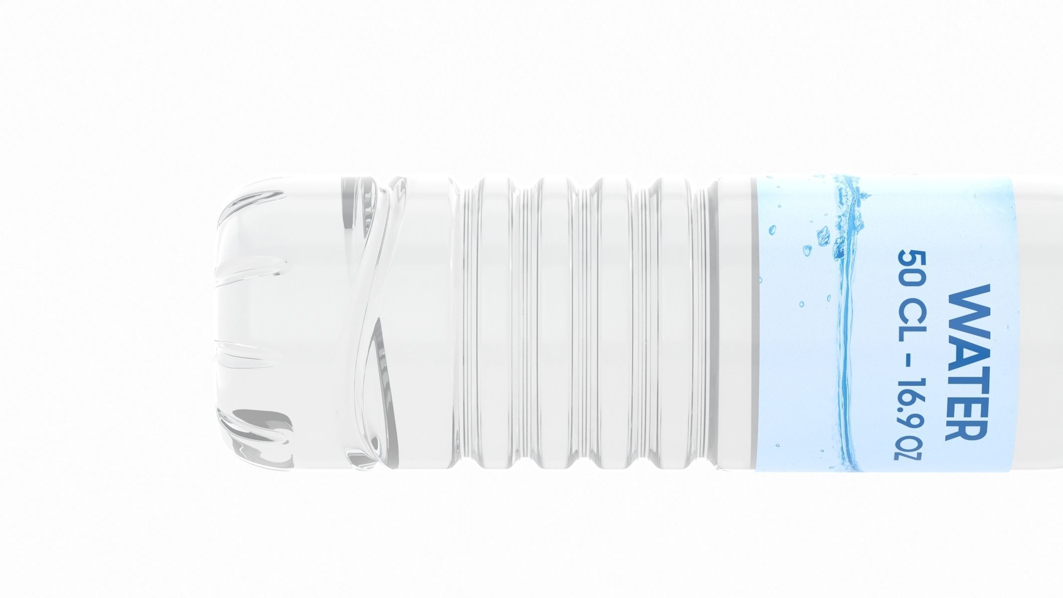 Water Bottle 50 CL 16 OZ 3D model_11