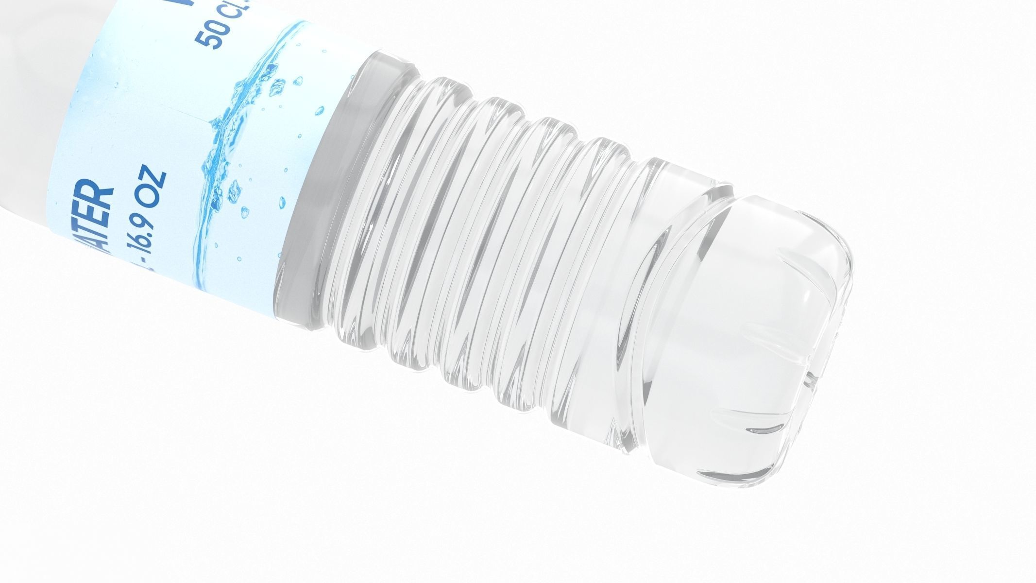 Water Bottle 50 CL 16 OZ 3D model_13
