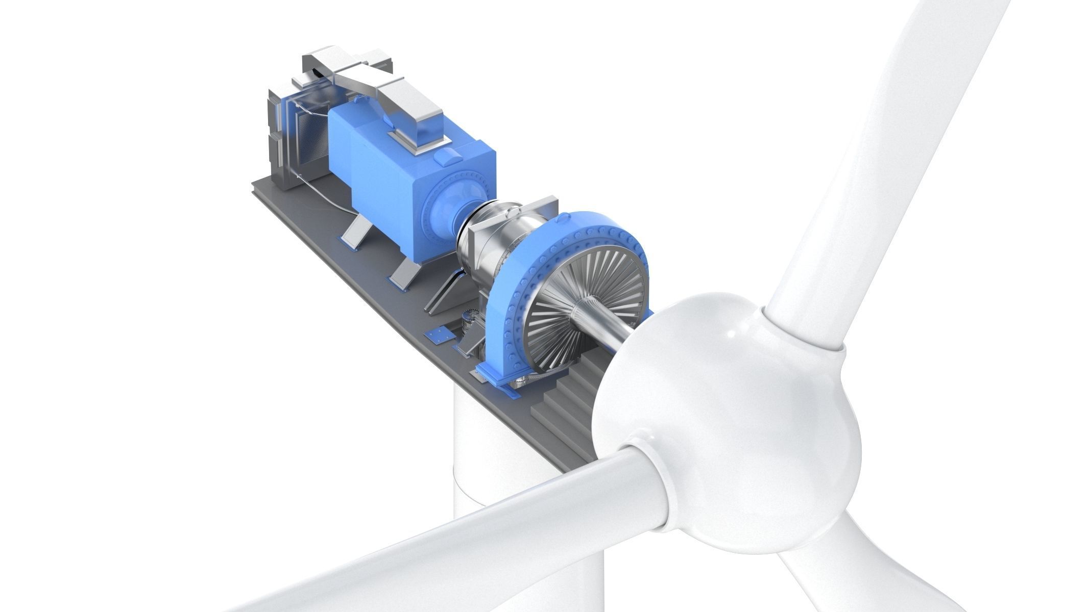 Wind Generator 3D model_22