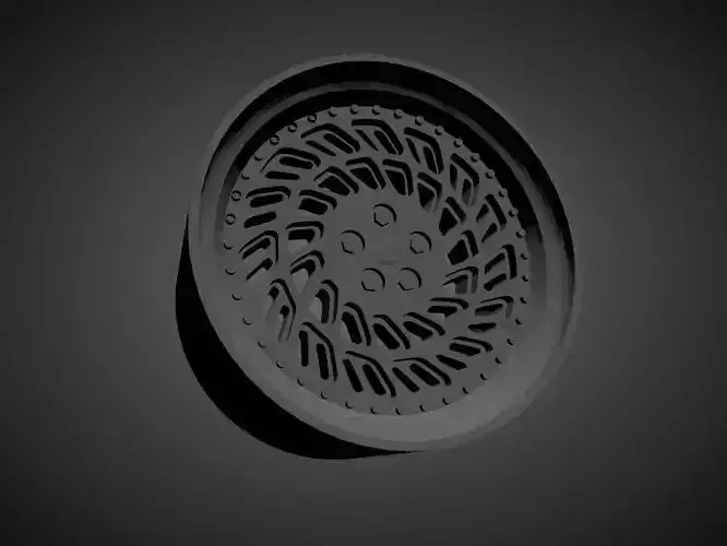 WCI LP1 scalable and Printable rim 3D print model