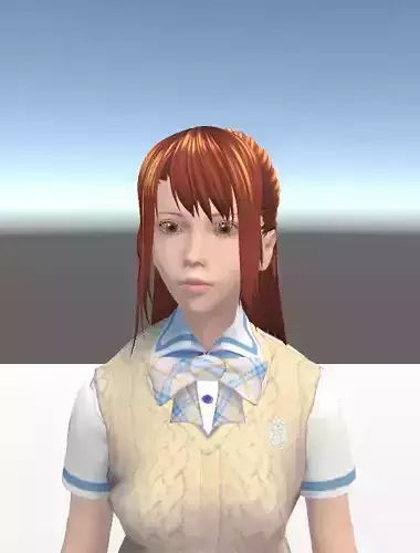 Unity Humanoid Model Female 023