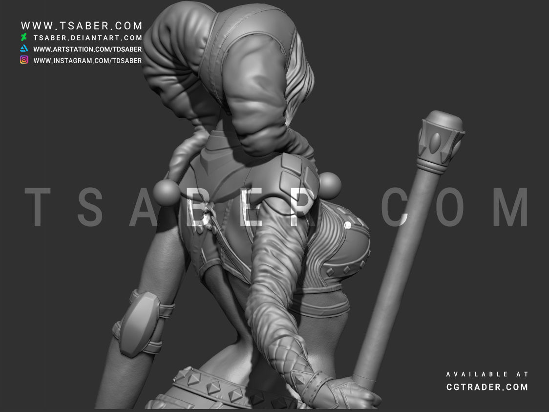 Harley Quinn Statue - DC Comics Statue 3D print model_24