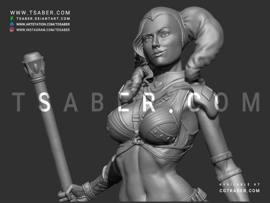 Harley Quinn Statue - DC Comics Statue 3D print model_22