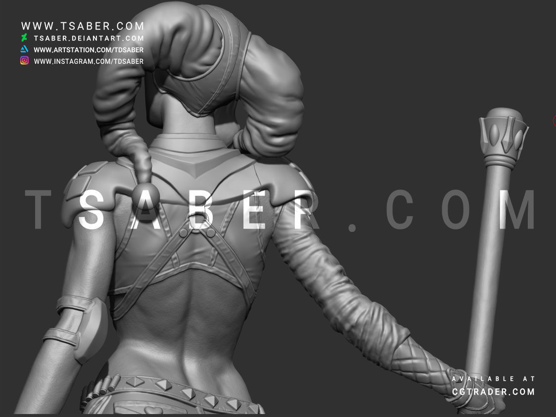 Harley Quinn Statue - DC Comics Statue 3D print model_23