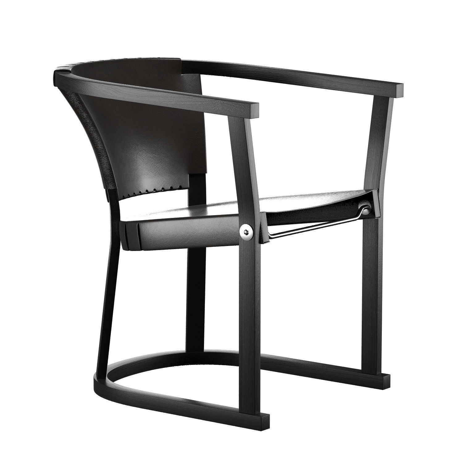 Mesa de comedor 4221 and Chair T13 Set-1 3D model_10