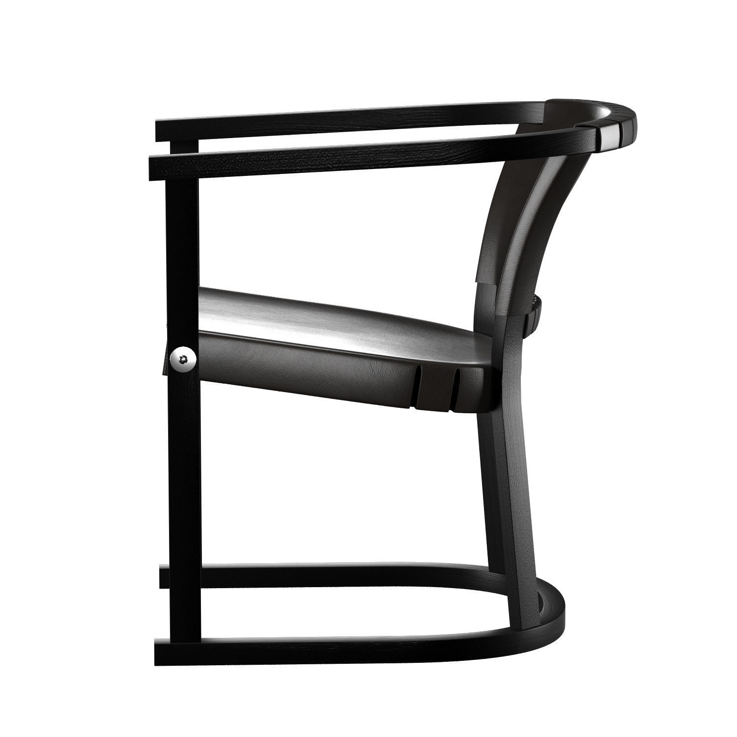 Mesa de comedor 4221 and Chair T13 Set-1 3D model_2