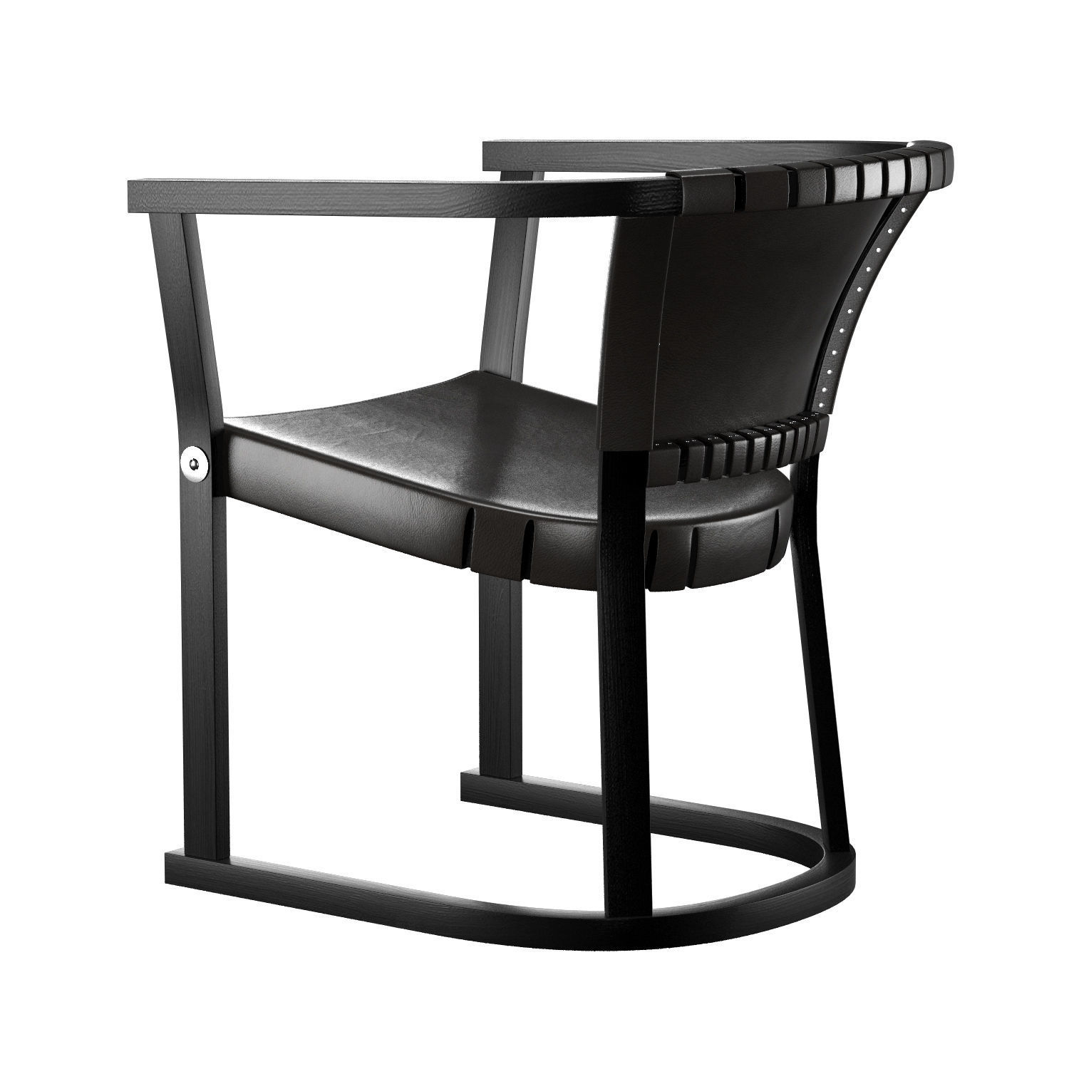 Mesa de comedor 4221 and Chair T13 Set-1 3D model_1