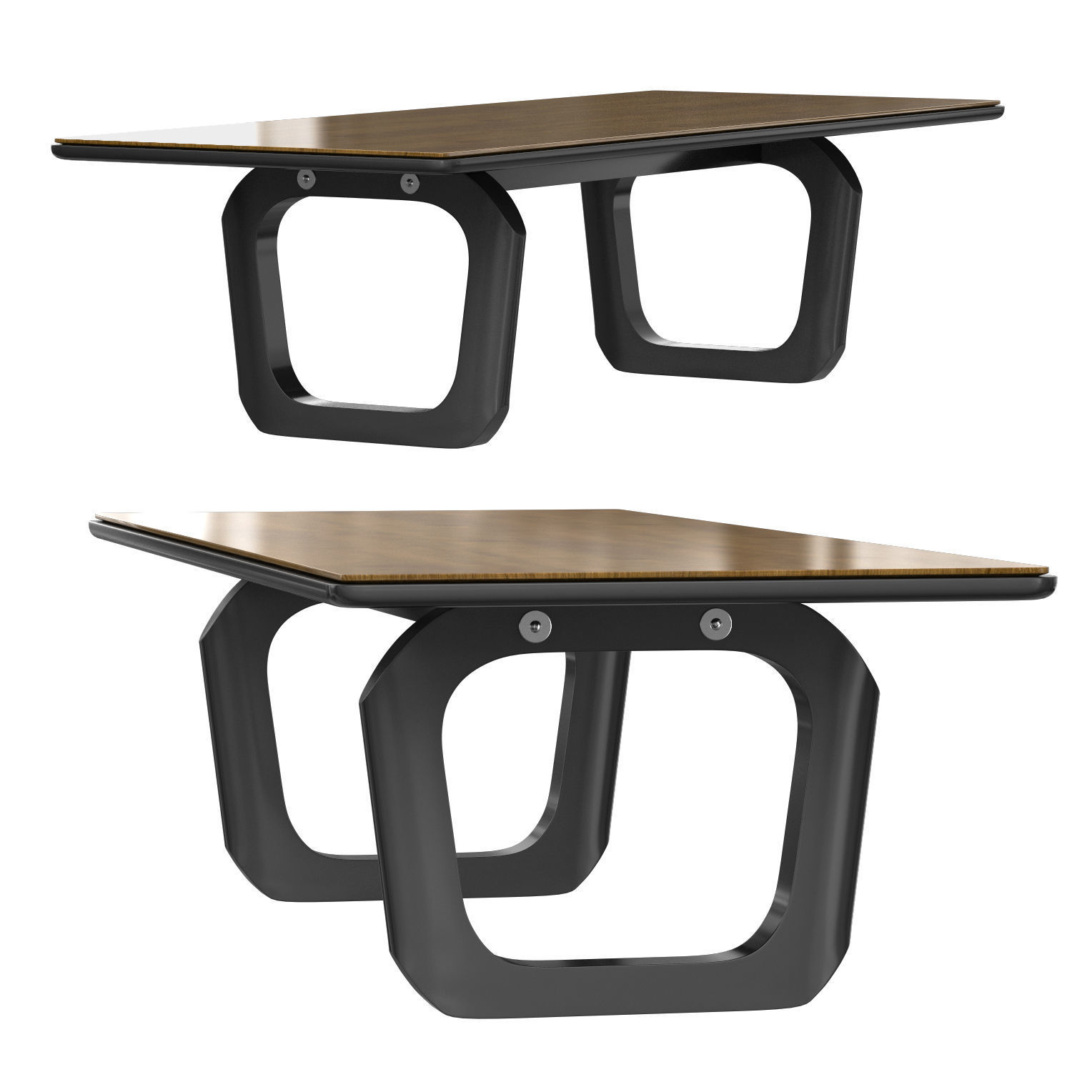 Mesa de comedor 4221 and Chair T13 Set-1 3D model_5