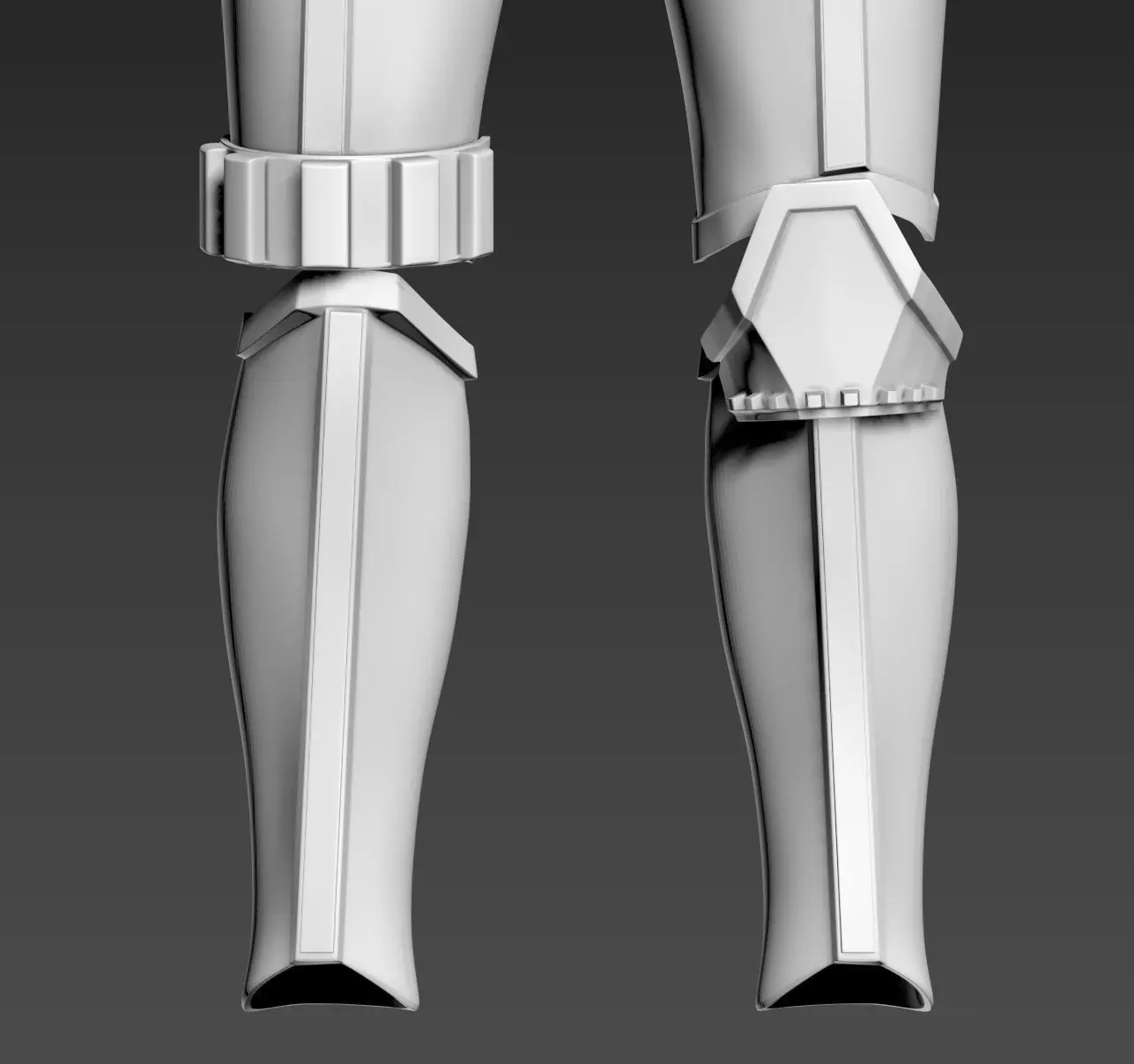 Star Wars Rogue One TK First Imperial Stormtrooper shin Armor 3D print model_0