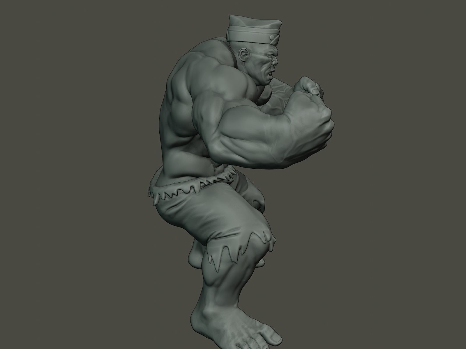 Dancing Coffin Meme Monster Gulk 3D print model_29