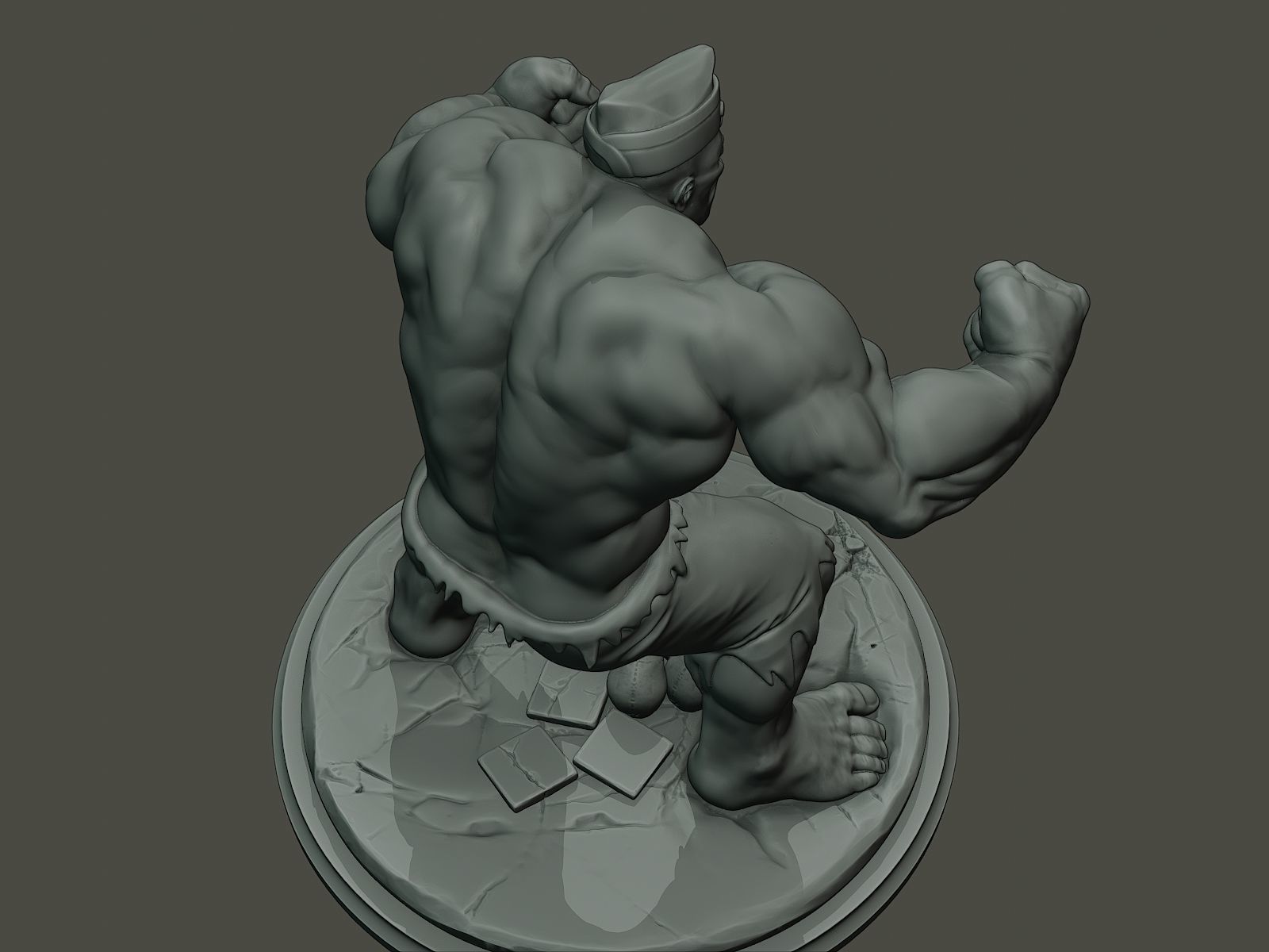 Dancing Coffin Meme Monster Gulk 3D print model_21