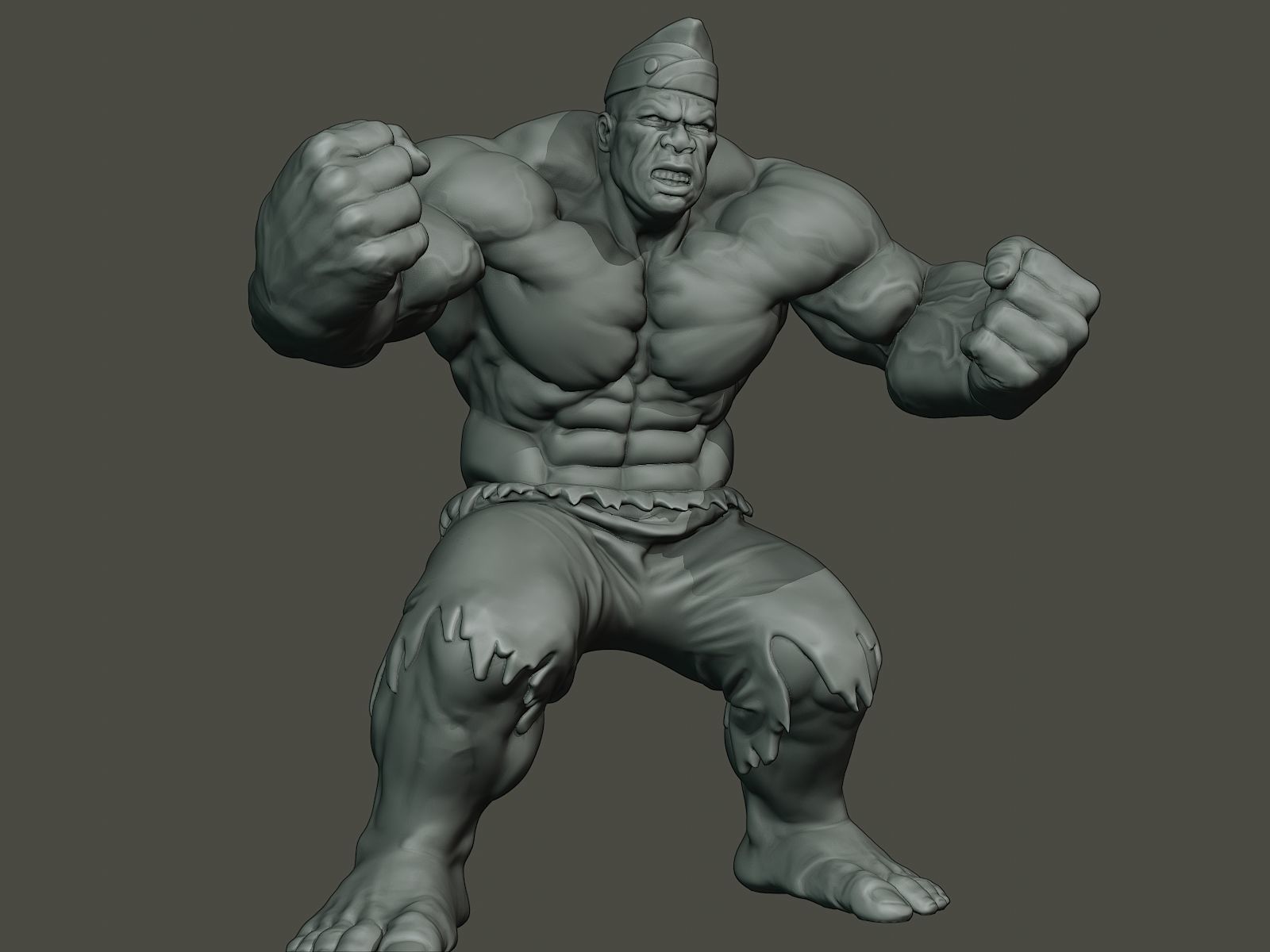 Dancing Coffin Meme Monster Gulk 3D print model_27