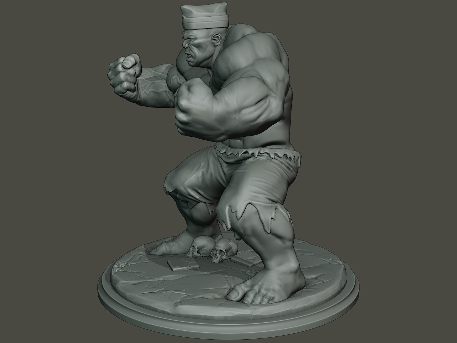 Dancing Coffin Meme Monster Gulk 3D print model_2