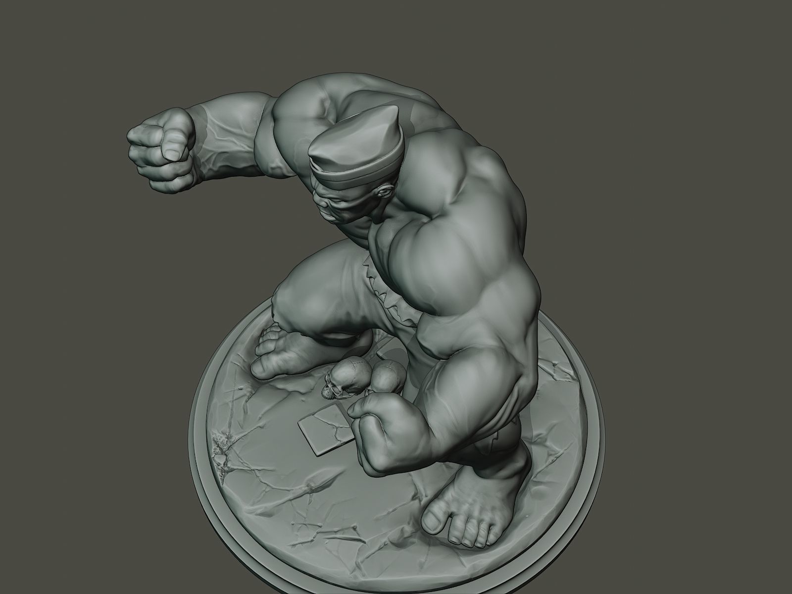 Dancing Coffin Meme Monster Gulk 3D print model_14