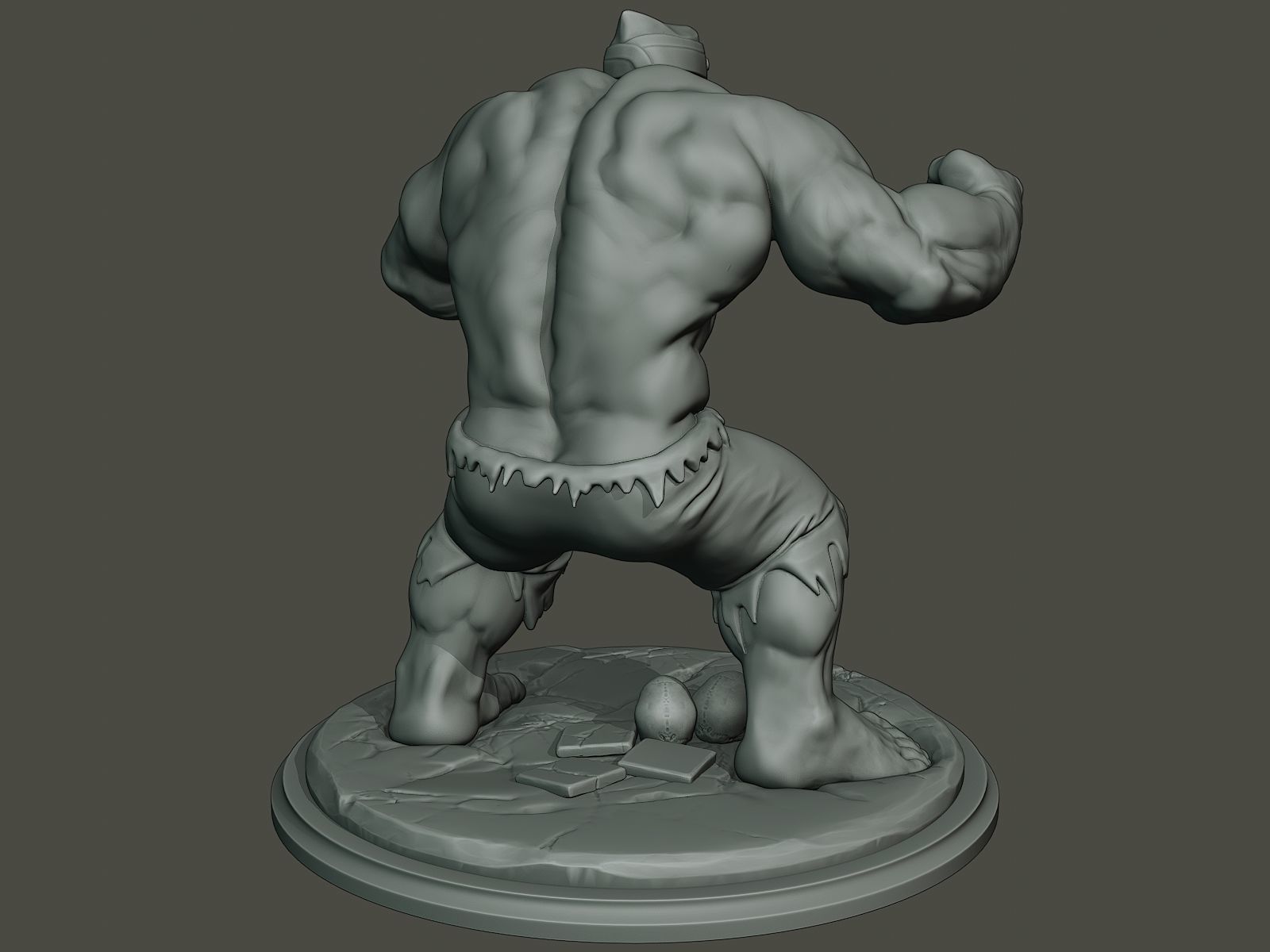 Dancing Coffin Meme Monster Gulk 3D print model_6