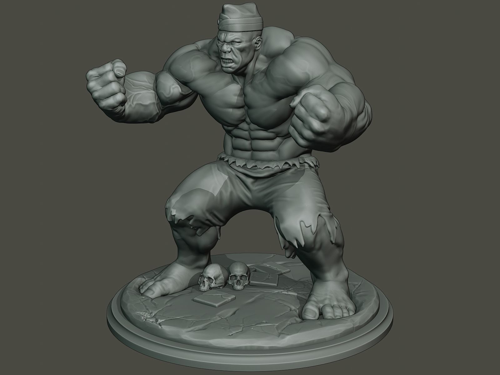 Dancing Coffin Meme Monster Gulk 3D print model_1