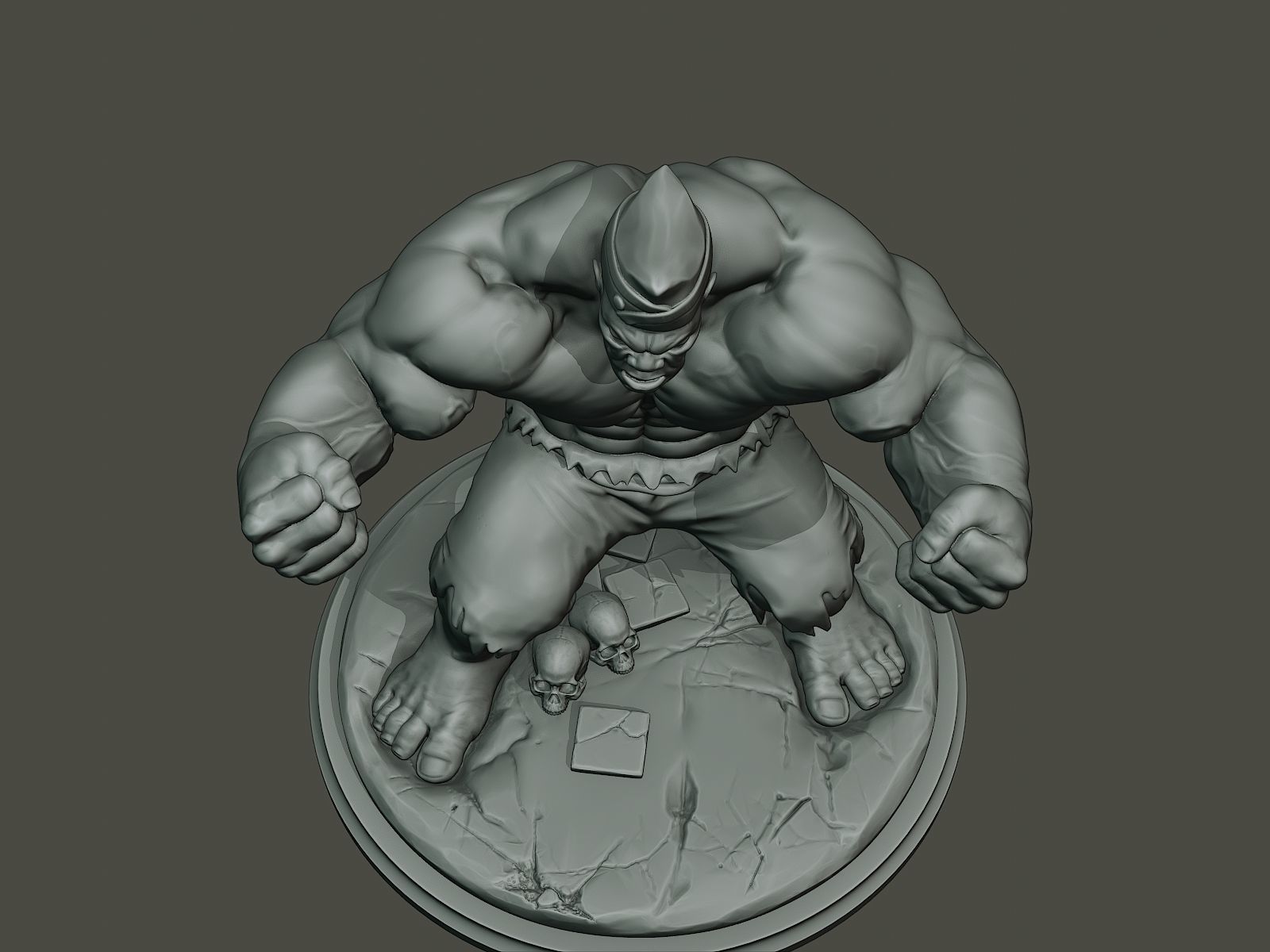 Dancing Coffin Meme Monster Gulk 3D print model_13