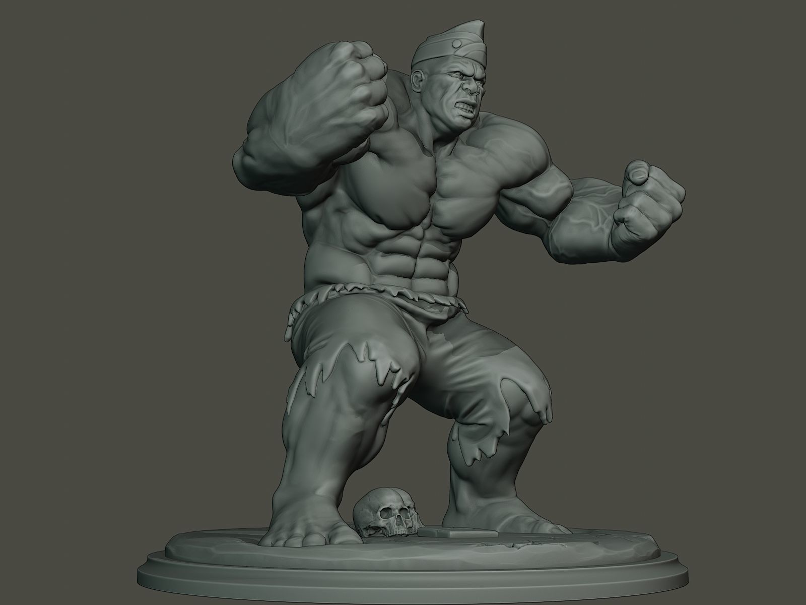 Dancing Coffin Meme Monster Gulk 3D print model_12